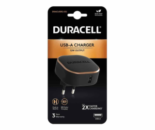 Duracell nabíječka DRACUSB12-EU, 1 x USB, šedá, 12W