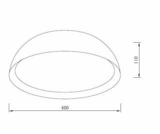 Svítidlo Plafon Domoletti SIAN, 30 W, 4000 °K