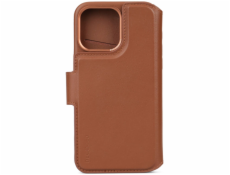 Decoded Leather Detachable Wallet for iPhone 15 Pro Tan