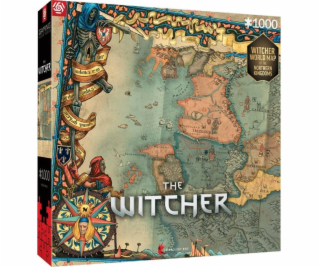 Good Loot The Witcher: Northern Kingdom Map Puzzle 1000 kusů