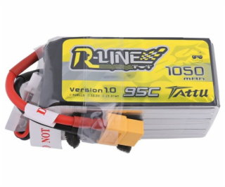 Tattu R-Line Battery 1050mAh 22.2V 95C 6S1P XT60