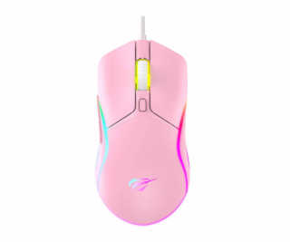 Havit MS1029 wired gaming mouse (pink)