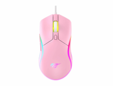 Havit MS1029 wired gaming mouse (pink)