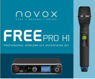 Novox FREE PRO H1 - wireless microphone system with singl...