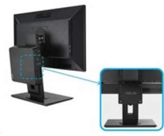 ASUS MHS07K Height Adjustable Monitor Stand with MiniPC Kit