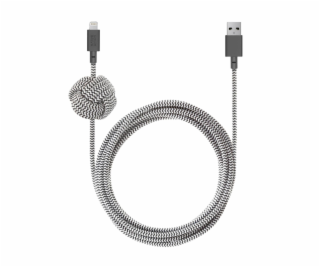 Native Union Night Cable USB-A to Lightning 3m Zebra