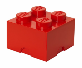 LEGO Storage Brick 4 rot, Aufbewahrungsbox