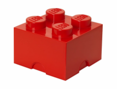 LEGO Storage Brick 4 rot, Aufbewahrungsbox