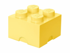 LEGO Storage Brick 4 pastellgelb, Aufbewahrungsbox