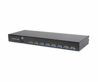  19  KVM Konsole 19 TFT 8Port, KVM-Switch 