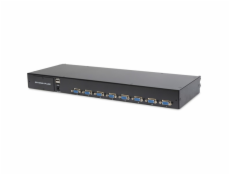  19  KVM Konsole 19 TFT 8Port, KVM-Switch 