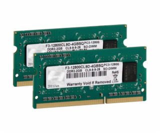 SO-DIMM 4 GB DDR3-1600 Kit, Arbeitsspeicher