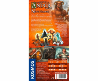 Die Legenden von Andor - Neue Helden 5-6 Spieler, Brettspiel