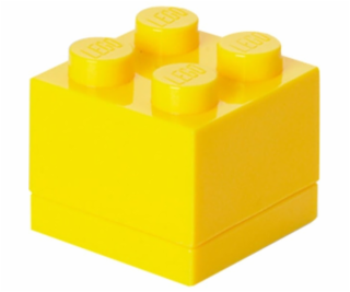 LEGO Mini Box 4 gelb, Aufbewahrungsbox