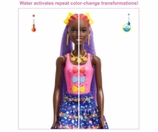 Barbie Color Reveal Glitzer! Haarwechsel Puppe Glitzerbla...