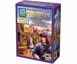 Carcassonne - Graf, König und Konsorten, Brettspiel