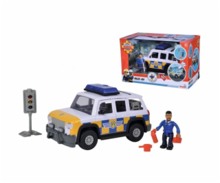 Feuerwehrmann Sam Polizeiauto 4x4 mit Figur, Spielfahrzeug