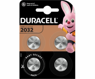 Duracell Lithium CR2032 4 Stück