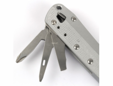 Leatherman Multitool Free K2 strieborný (8x)