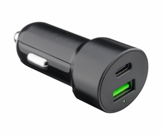 Dual-USB Auto Schnellladegerät USB-C PD (Power Delivery)