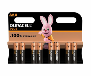 Duracell Plus AA, 8 Stück