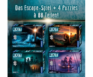 EXIT - Das Spiel + Puzzle - Das Gold der Piraten, Partyspiel