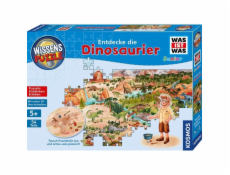 WAS IST WAS Junior  - Entdecke die Dinosaurier, Puzzle