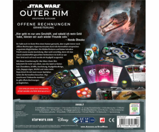  Star Wars: Outer Rim - Unfinished Business, desková hra