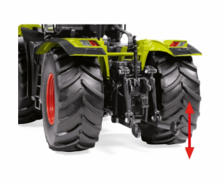 Claas Xerion 4500 s pohonem kol, model vozidla