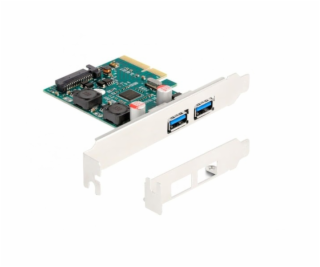 Karta PCI Express x4 do 2 x externí zásuvky USB 10 Gb/s t...