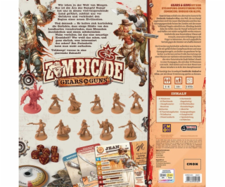  Asmodee Zombicide: Undead or Alive - Gears & Guns, desko...