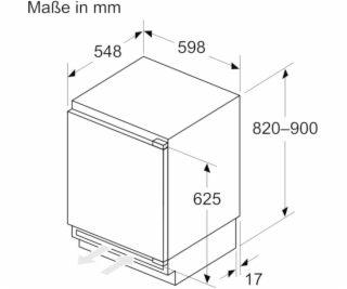 Neff KU2223DD0 N 70, lednice