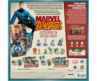 Asmodee Marvel Zombies - Fantastic 4 Under Siege, karetní...