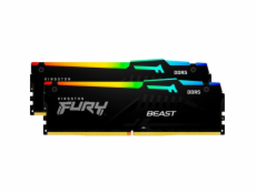 Kingston FURY DIMM 32 GB DDR5-6400 (2x 16 GB) duální sada, RAM