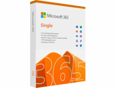 Microsoft Office M365 Single 1 User DE pro PC a MAC, kancelářský software