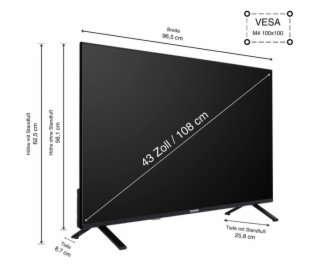 Telefunken QU43TO750S, QLED TV