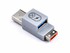 Smartkeeper  Basic USB-A Port Smart Data Blocker oranžový