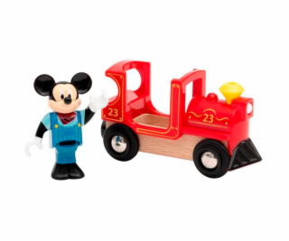 BRIO Disney Mickey a přátelé Lokomotiva Mickey Mouse, vlak