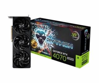 Gainward GeForce RTX 4070 SUPER Python III OC, grafická k...