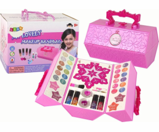 LeanToys Pink Eyeshadow Makeup Bag Set.