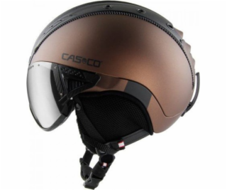 Lyžařská helma Casco CASCO SP-2 Visor Carbonic brown M