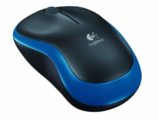 Logitech M 185 Cordless Notebook Mouse USB black / blue