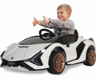 Jamara  Ride-on Lamborghini Sian weiß 37 Mhz 3+