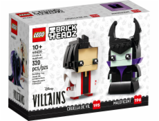 LEGO BRICKHEADZ 40620 Cruella & Maleficent