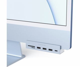 Satechi USB-C Clamp Hub for 24 iMac blue