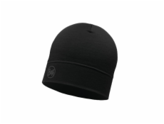 BUFF Czapka MERINO LIGHTWEIGHT BEANIE SOLID BLACK onesize Standard