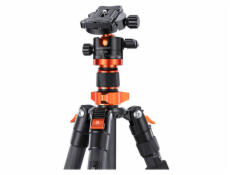 Tripod K&F Concept D255C4+BH-28L + Quick Release Plate kits