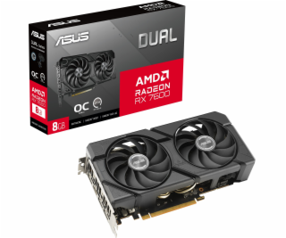 ASUS Dual -RX7600-O8G-EVO AMD Radeon RX 7600 8 GB GDDR6