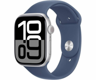 Apple Watch Series 10 GPS + Cellular 46mm Silver Aluminiu...