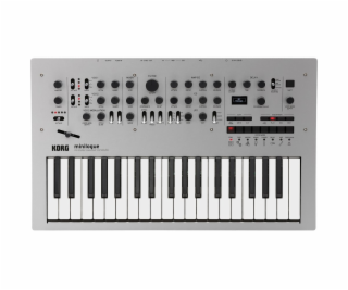 Korg Minilogue - Analogový syntetizátor, stříbrná